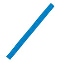 コットンはちまき/カラーハチマキ 青 10本組