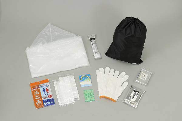 緊急避難セット10点