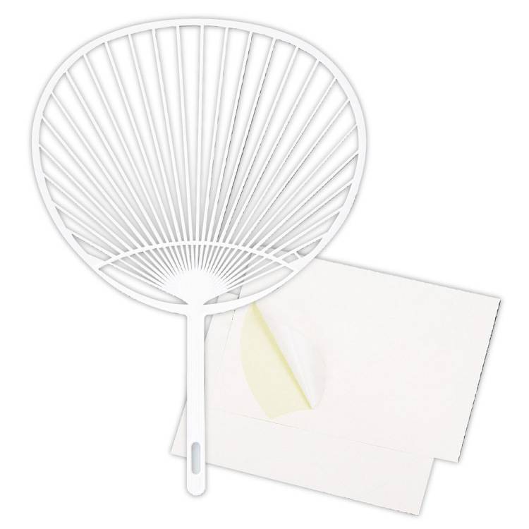 うちわ作り（ヘッダー袋入）