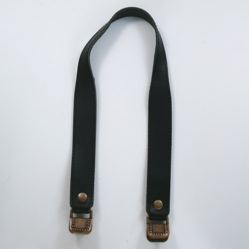 本革　高級持ち手　くわえ金具　21mm幅　51cm　【2本一組】