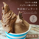 贈り物に最適◎イタリアンジェラート【チョコレート】フレーバー5個入り【楽ギフ_包装】