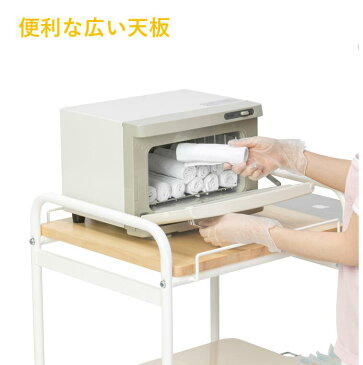 【おむつ回収カート2】【医療用ワゴン】|介護用 医療従事者向け おむつ 臭わない 2分別 蓋つき ゴミ箱 ペダル式 キャスター付 2段