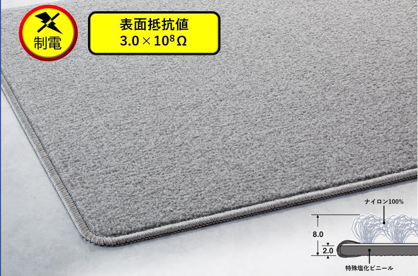 樂天商城 - 【静電気防止】業務用・静電気防止マット｜制電防止糸や導電性裏材を併用し人体の静電気を除くマットです｜工場やスーパーなどの長時間の立ち仕事などにおすすめ！