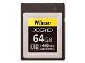 NIKON　XQDメモリーカード　MC-XQ64G [64GB]【KK9N0D18P】