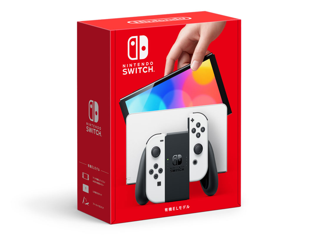 NINTENDO ゲーム機本体 据置型 Nintendo Switch 有機ELモデル HEG-S-KAAAA [ホワイト]