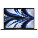 APPLE Mac ノート MacBook Air Liquid Retinaディスプレイ 13.6 MLY33J/A ミッドナイト