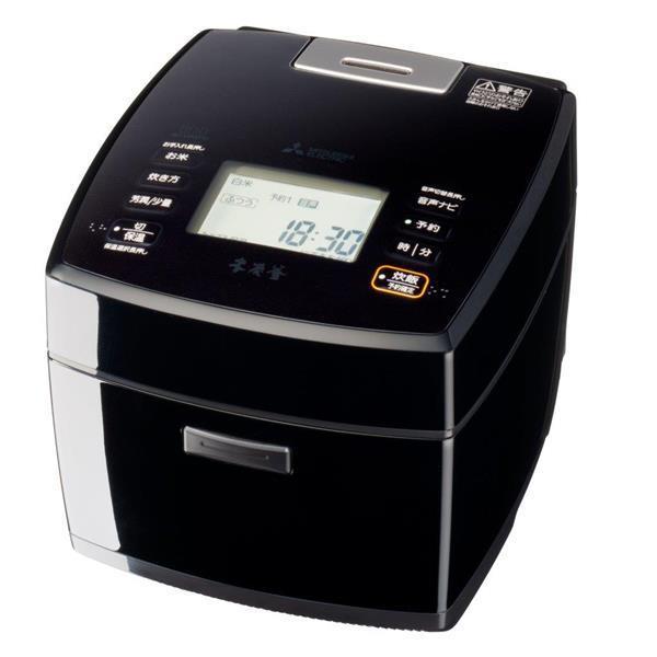 MITSUBISHI　炊飯器　本炭釜 NJ-VWD10-B [黒曜]のサムネイル
