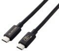 樂天商城 - エレコム　USBケーブル・IEEEケーブル　USB4-V2CC10NBK
