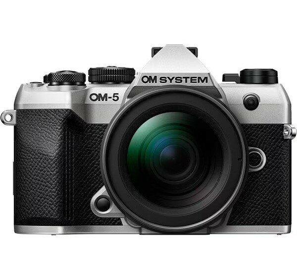 OMデジタルソリューションズ デジタル一眼カメラ OM SYSTEM OM-5 Mark II 12-45mm F4.0 PRO レンズキット [シルバー]