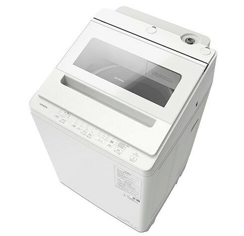 HITACHI　洗濯機　ビートウォッシュ BW-V100M-W[ホワイト]