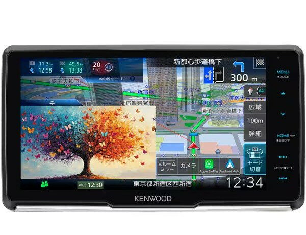 KENWOOD　カーナビ　彩速ナビ MDV-M912F...