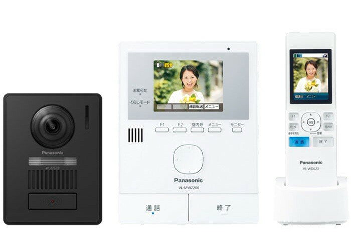 Panasonic　テレビドアホン・ドアホン　どこでもドアホン VL-N35BHL