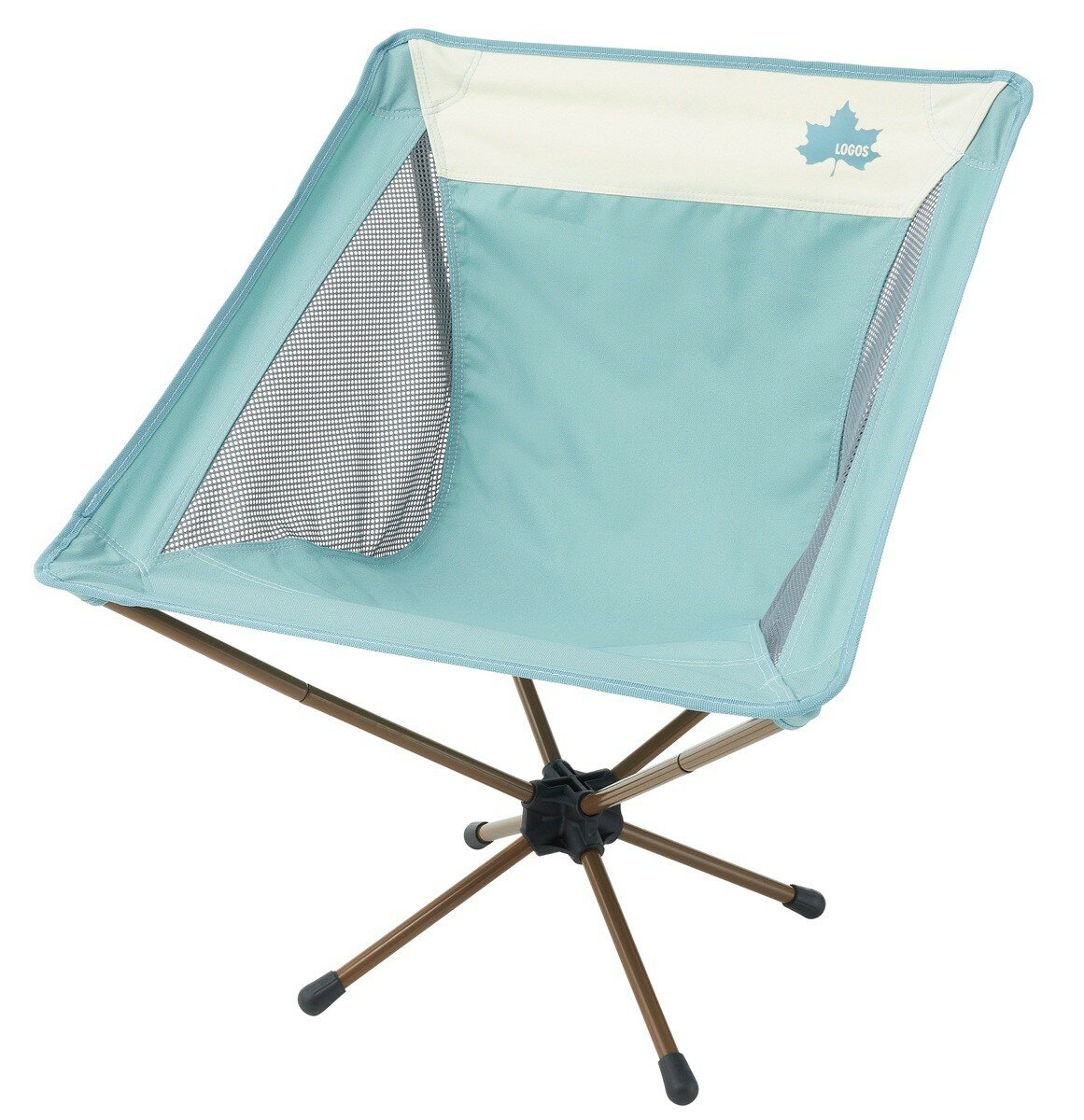 ロゴス　チェア　LOGOS Life バケットチェア (カラフルロゴス) No.73321002 [ライトブルー]