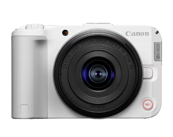 乐天商城 - CANON　デジタル一眼カメラ　EOS R50 V RF-S14-30 IS STM PZ レンズキット [ホワイト]