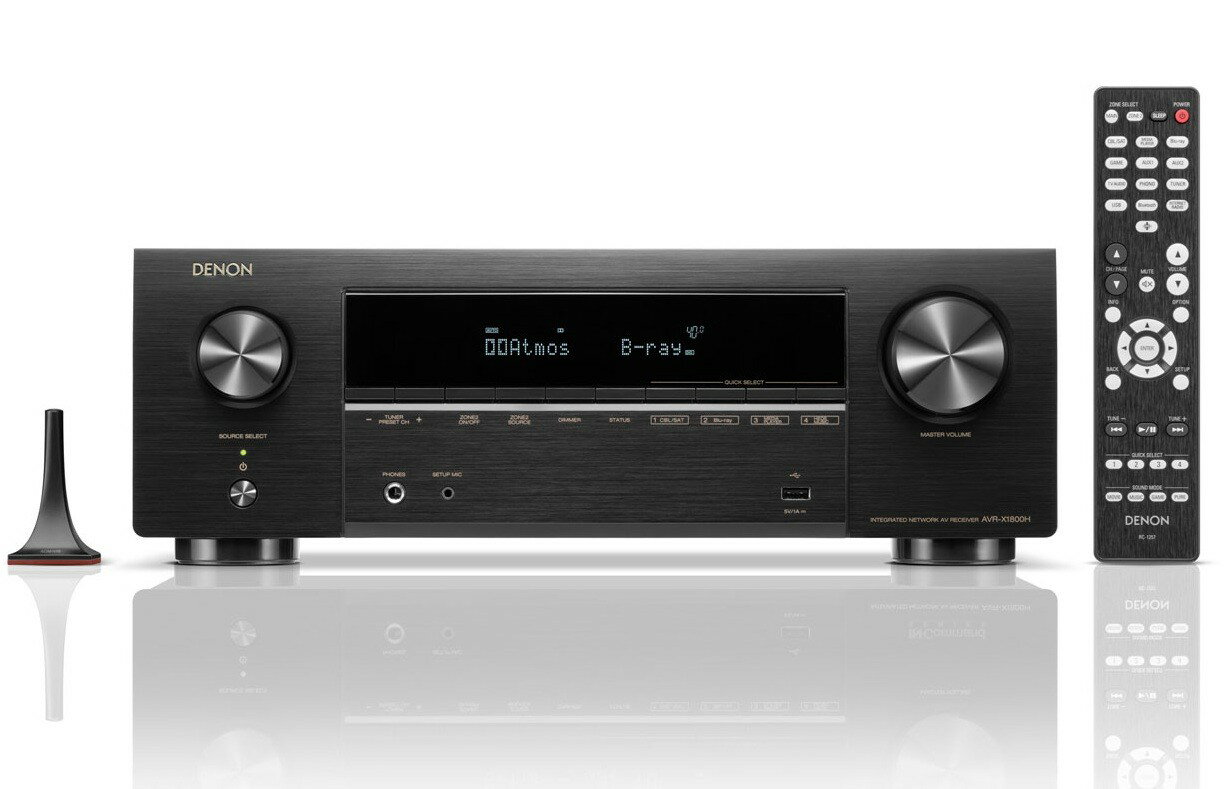 デノン AVサラウンドレシーバー AVR-X1800H-K