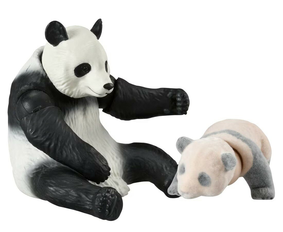 Rakuten - タカラトミー　フィギュア　アニア AL-27 ジャイアントパンダ親子