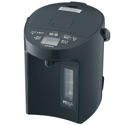 Rakuten - ZOJIRUSHI　電気ポット・電気ケトル　VE電気まほうびん 優湯生 CV-GD22-BM [ソフトブラック]