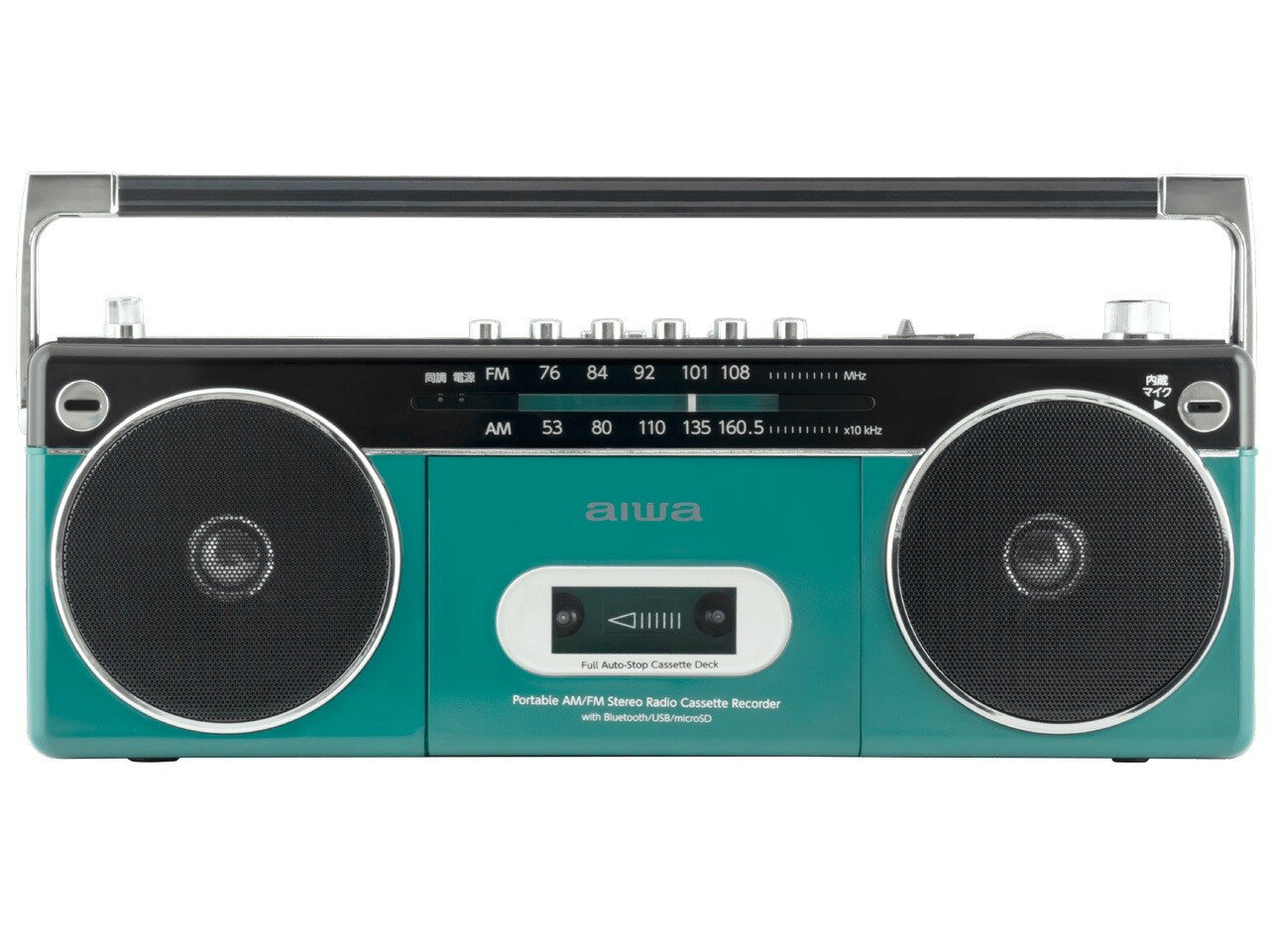 Md Recorders - アイワ　ラジカセ　GAA4-RCP0002-GN　aiwa audio -G RCP2 [グリーン]