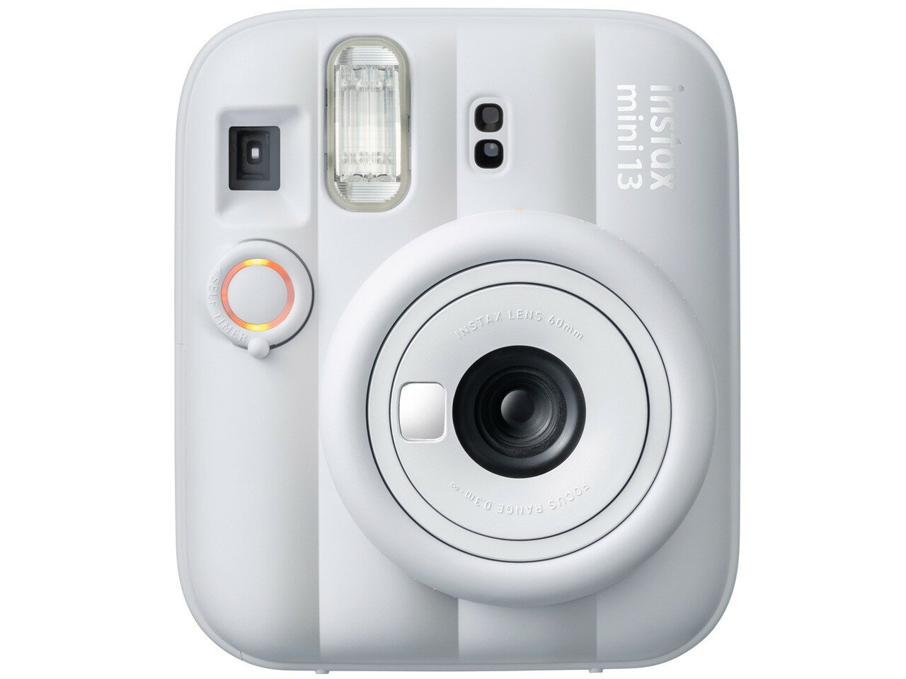 FUJIFILM　インスタントカメラ　INSTAX MINI 13 WHITE　instax mini 13 チェキ [クレイホワイト]