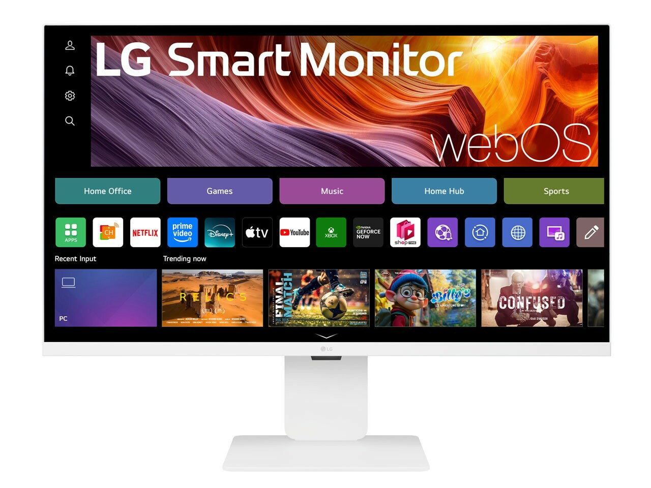 LG電子　液晶モニタ・液晶ディスプレイ　LG Smart Monitor 32U830SA-W [31.5インチ]