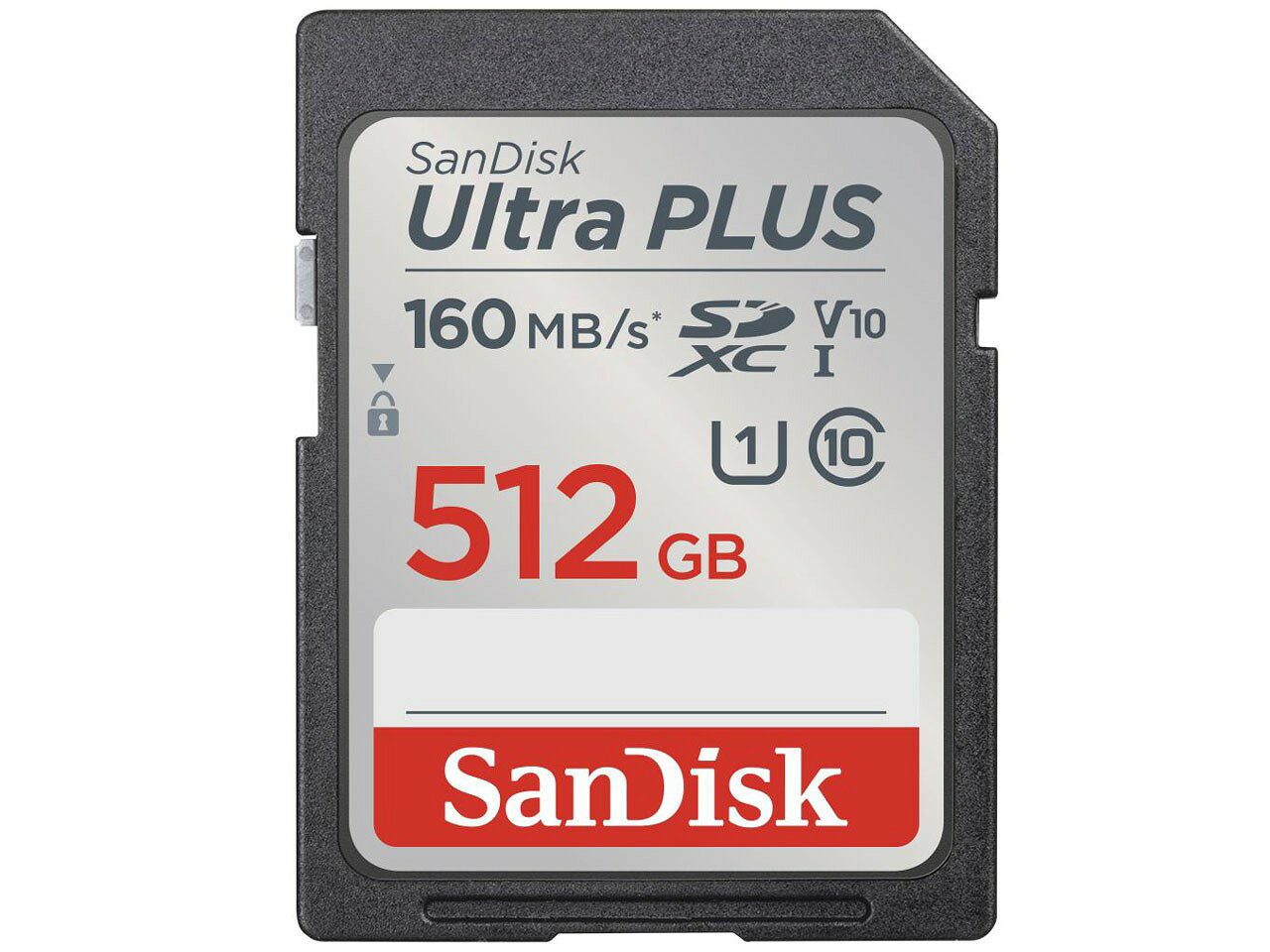 ■セールスポイント読み出し最大160MB/秒を実現、PCへ高速でデータ転送可能高い耐久性：防水、耐温度、耐衝撃、耐X線■商品スペックメモリー種類 SDXCメモリーカードメモリー容量 512GBUHSスピードクラス UHS-I Class1ビデオスピードクラス V10スピードクラス CLASS10最大転送速度 160 MB/s防水耐水 IPX7耐久性 耐衝撃/耐温度/耐X線