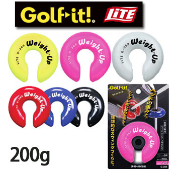 ★毎日のトレーニングに 素振り専用ウッドアイアン用おもり サイズ 直径65mm 材　質 亜鉛、塩化ビニル樹脂 重　量 約200g ●アダプター付属 メーカー希望小売価格はメーカーカタログに基づいて掲載しています