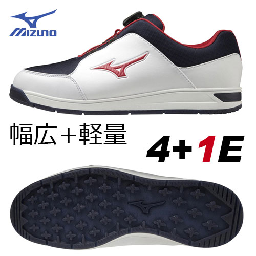 [NEW][超幅広5E]　ミズノ　ワイドスタイルスパイクレスボア　ゴルフシューズ　51GQ2070　WIDE STYLE BOA　MIZUNO