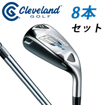 Rakuten - 【在庫処分/新品】Cleveland　クリーブランド　HB3アイアン　8本セット(#3〜PW)　スチールシャフト　各番手ヘッドカバー付き　ゴルフ