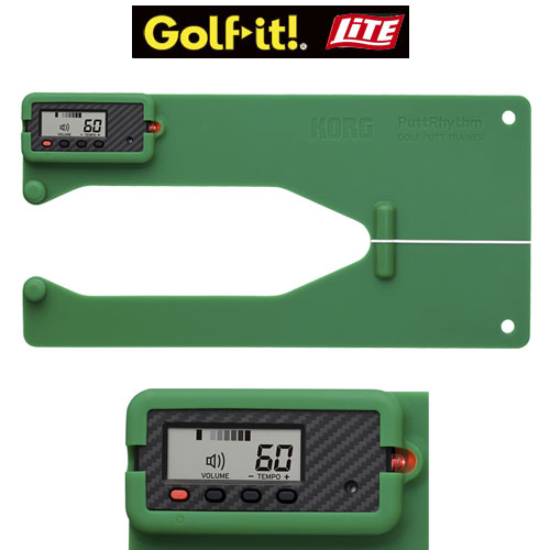 ライト　パットリズム　メトロノーム一体型の練習ツール　G-712　パッティング練習器具　LITE GOLF-IT