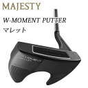 マルマン マジェスティ パター W-MOMENT マレットタイプ ライ角 長さ/オーダー可能 MARUMAN マジェスティゴルフ MAJESTY PUTTER ダブリューモーメントパター 2021年モデル