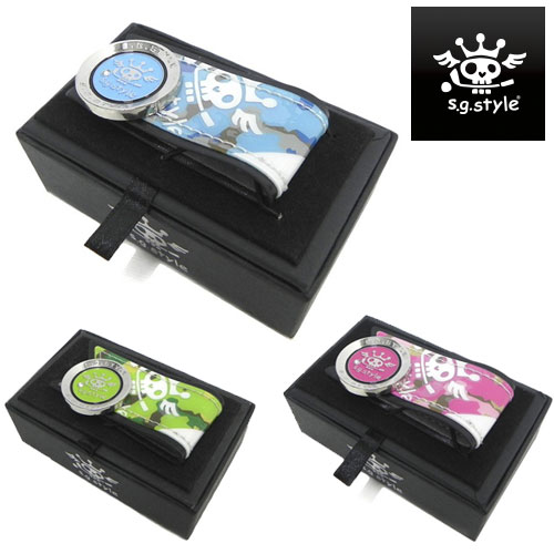 Rakuten - 即納★値下50％OFF　S.G.STYLE　迷彩ポケットコインマーカー　SGM02　エスジースタイル　ゴルフ
