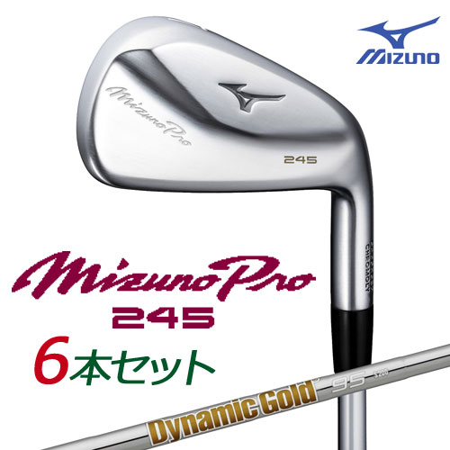 ߥΡߥΥץ245  6(No.5PW)[Dynamic Gold 95 륷եȡS20095g]5KJWS33306 Mizuno Pro 245