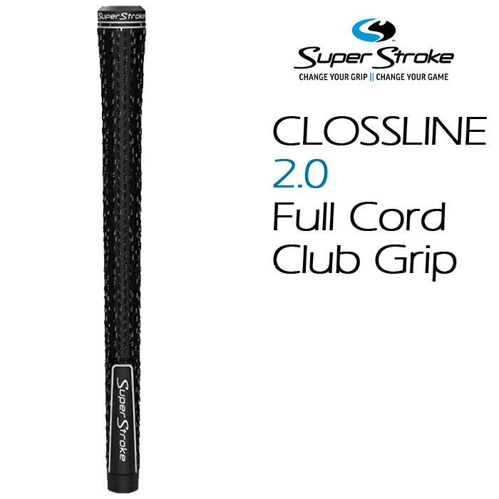 Rakuten - スーパーストローク ラムキン クロスライン2.0コード ゴルフグリップ（GR-401）ウッド＆アイアン SUPER STROKE LAMKIN CLOSSLINE 2. 0 CORD