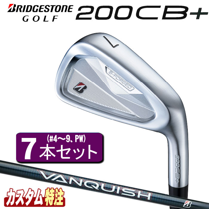 こちらはメーカーカスタム（特注）商品です。 注文確定後の変更及びキャンセルはできませんので、内容をよくご確認の上ご注文をお願いいたします。 BRIDGESTONE GOLF ブリヂストンゴルフ ニューアイアンシリーズ　B-FORGED 1.進化したフィーリング 2.最適なスピン量の実現 3.コンボしやすいシームレス設計 ■日本製　2026年9月発売 ■ヘッド 軟鉄鍛造（S20C）、タングステン ■シャフト 三菱ケミカル　 VANQUISH BSi for MAX（カーボン） ■標準グリップ ブリヂストンゴルフ オリジナルラバーグリップ （バックライン無し）（GXV0M）