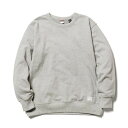 (NANGA)iK ECO HYBRID SWEATSHIRT (L.GRY) XL