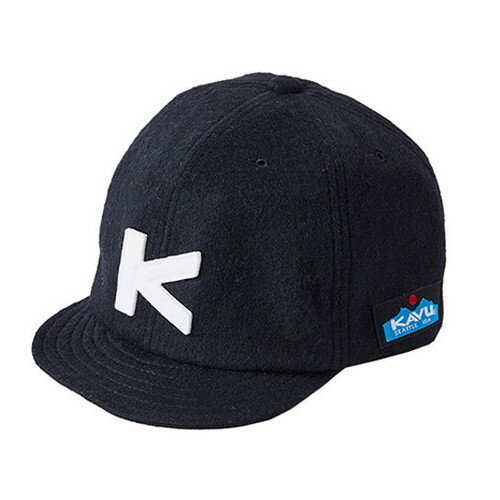 カブー ＼スーパーSALEクーポン配布中／(KAVU)カブー K's Base Ball Cap (Wool) Black 1sz (53-56)