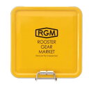 (ROOSTER GEAR MARKET)ルースターギアマーケット TINケース スクエア (マスタード)