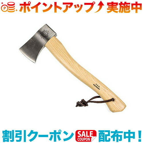 クーポン配布中☆(Bush Craft)ブッシュクラフト YANKEEハチェット600 クラシック ヒッコリーハンドル
