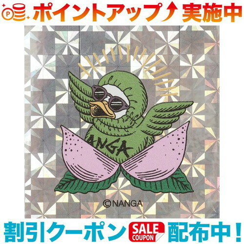 (NANGA)ʥ HOLOGRAPHIC GAAACY SQUARE STICKER (MOMO)