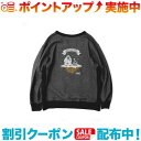 クーポン配布中☆(NANGA)ナンガ エコハイブリッド キャンピングマナーズ アールアールシー スウェットシャツ (BLK) M(4)