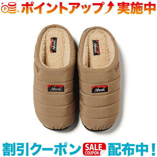クーポン配布中☆(NANGA)ナンガ NANGAXSUBU HINOC ウインタ SANDAL (BEG) 1(JP24-25.5CM)