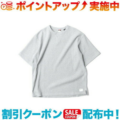 (NANGA)ʥ ECO HYBRID WAFFLE LOOSE FIT TEE (L.GRY)