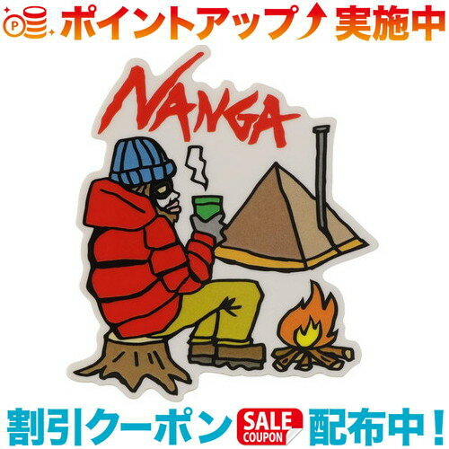 (NANGA)ナンガ NANGA×USHIODA HIROAKI STICKER (TAKIBI)