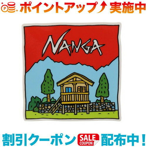 (NANGA)ナンガ NANGA×USHIODA HIROAKI STICKER (LODGE)
