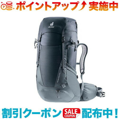 クーポン配布中☆(Deuter)ドイター フューチュラ Pro 38 SL ブラック×グラファイト