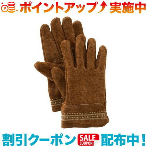 牛床革を使用した耐熱レザーグローブ牛床革で作られたレザーグローブはたき火やBBQの際にぴったり。親指の付け根に革を重ね貼りすることで、耐久性と耐熱性もUP。裏地付きで、蒸れにくくサラサラとした快適な着け心地です。2サイズ展開なので、手の小さな女性の方から男性の方まで、手の大きさに合わせてお選びいただけます。さりげなくデザインされたナバホ柄がアクセント。薪作業時のケガ防止、薪を使ったMAKIBI料理時のやけど防止など、キャンプでの様々なシーンで活躍します。製品スペック総重量：M（約）210g、S（約）140gサイズ：［長さ］M（約）24cm、S（約）21.5cm［手囲い］M（約）24cm、S（約）21cm主素材：牛革（床面）性能/特長：・裏地付き※天然素材のため、商品の色にばらつきがございます。：掲載しております画像と色が異なる場合がございますので、予めご了承ください。：※製品は予告なく仕様を変更する場合があります。：※写真は実際の形状、サイズ、色味と異なる場合があります。出品商品の在庫について当店ならびに仕入先に在庫のある商品を出品しています。当店に在庫が無かった場合、メーカーお取寄せ後の発送になる場合がございます。多店舗販売、入荷数が少ない商品、ご注文をいただいた後に仕入先に手配する商品もございますのでご注文をいただいても、納期遅延や在庫を切らしている場合がございます。その際はメールにてご連絡させていただきます。品切れの際はご容赦下さいませ。