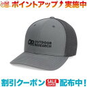 クーポン配布中☆(OUTDOOR RESEARCH)アウトドアリサーチ ロゴトラッカーハット (チャコール)