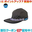 クーポン配布中☆(KAVU)カブー オーガニックストラップキャップ ジェットブラック M(4)