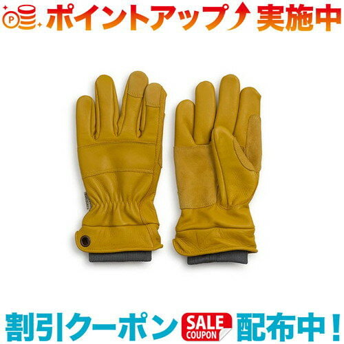 ガーデン、ワークショップ、寒冷地での日常着に適した万能グローブです。Barebones ベアボーンズ クナール ユーティリティグローブは、ガーデン、ワークショップ、寒冷地での日常着に適した万能グローブです。プレミアムグレインカウハイドレザー、吊り下げ収納用の銅製グロメット、寒さやゴミの侵入を防ぐための伸縮性のあるニットカフが特徴です。■SPEC■・Sサイズ：L22cm×W10cm・Mサイズ：L23cm×W11cm・Lサイズ：25cm×W12cm・XLサイズ：L26cm×W12.5cm・重量：約159g・素材：天然フルグレイン牛革・縫製糸：ポリエステル100％出品商品の在庫について当店ならびに仕入先に在庫のある商品を出品しています。当店に在庫が無かった場合、メーカーお取寄せ後の発送になる場合がございます。多店舗販売、入荷数が少ない商品、ご注文をいただいた後に仕入先に手配する商品もございますのでご注文をいただいても、納期遅延や在庫を切らしている場合がございます。その際はメールにてご連絡させていただきます。品切れの際はご容赦下さいませ。
