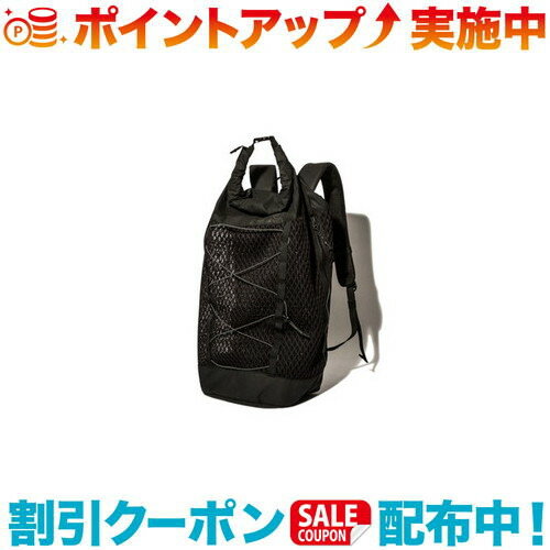 (snow peak)スノーピーク Double Face Mesh Back Pack (Black) | バックパック リュック リュックサック バッグ カバン かばん アウトドア アウトドアバッグ アウトドア用品 黒 ブラック リックサック 旅行バッグ トラベルバック ザック 旅行カバン バック アウトドアグッズ 1